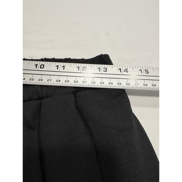 NEW Area Stars Wide Leg Long Pants Womens Size M Black Elastic Waist Pull On NWT - Picture 8 of 11